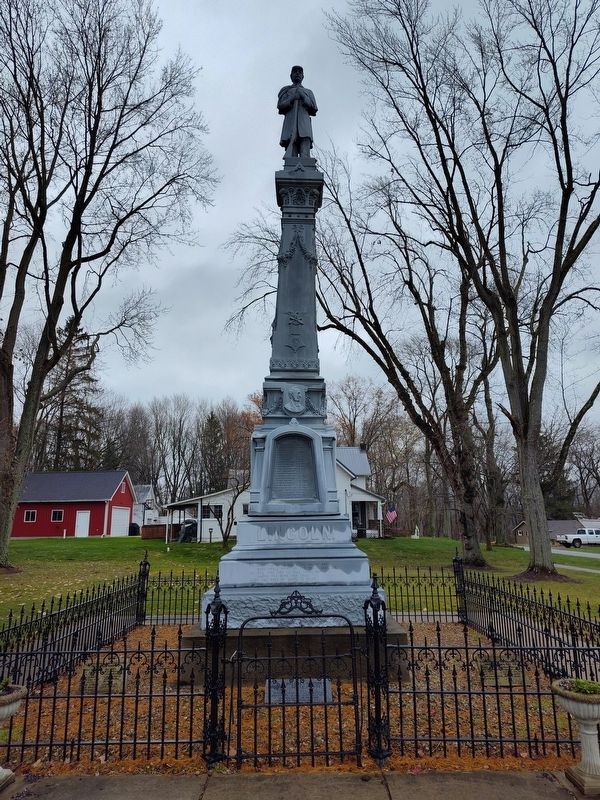 Camden Township Civil War Memorial Marker image. Click for full size.