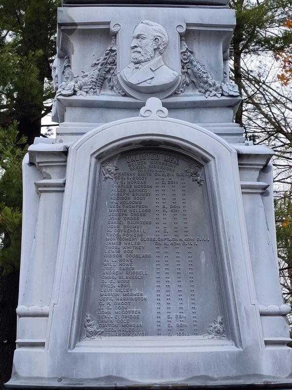 Camden Township Civil War Memorial Plaque 2 image. Click for full size.