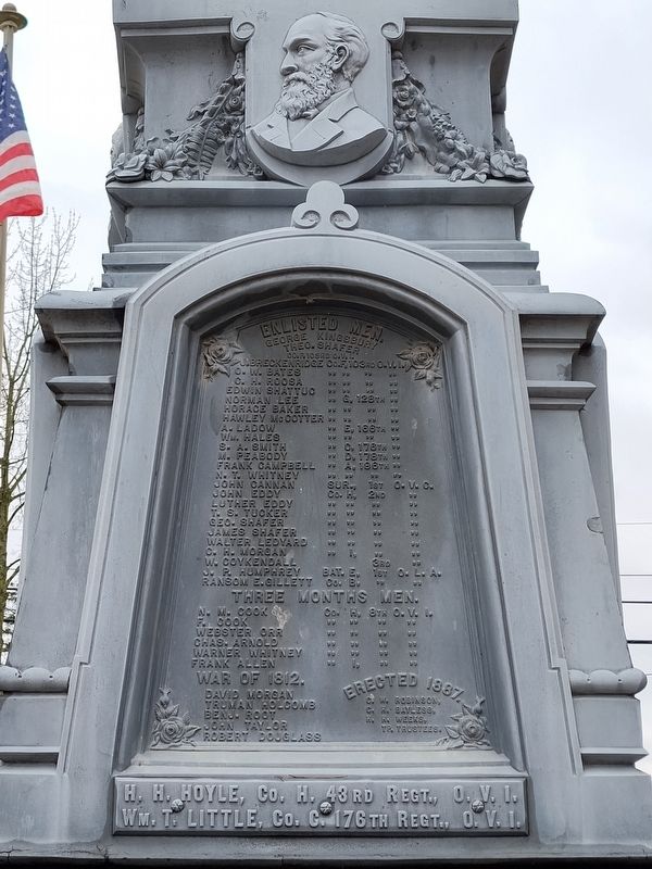 Camden Township Civil War Memorial Plaque 3 image. Click for full size.