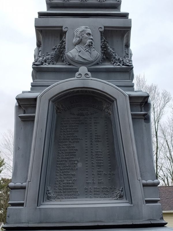 Camden Township Civil War Memorial Plaque 4 image. Click for full size.