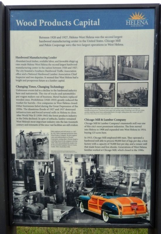 Wood Products Capital Marker image. Click for full size.