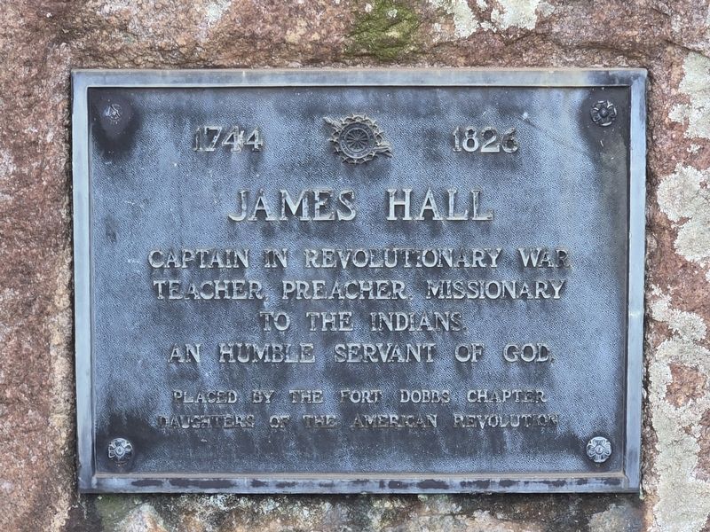 James Hall Marker image. Click for full size.