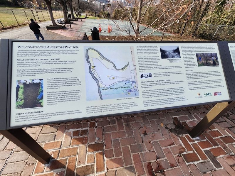 Welcome to the Ancestors Pavilion Marker image. Click for full size.