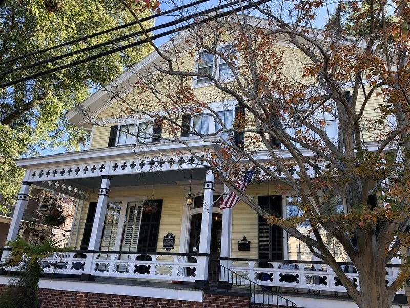 Martin-Crouch House Marker image. Click for full size.