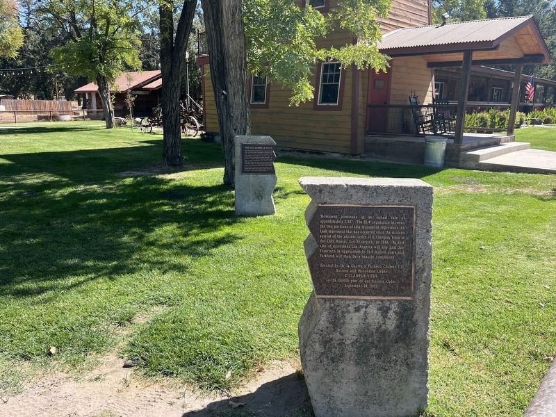 The San Andreas Fault Marker. Click for full size. The San Andreas Fault Marker image. Click for full size.