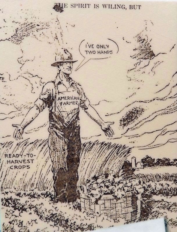 Marker detail: Editorial Cartoon image. Click for full size.
