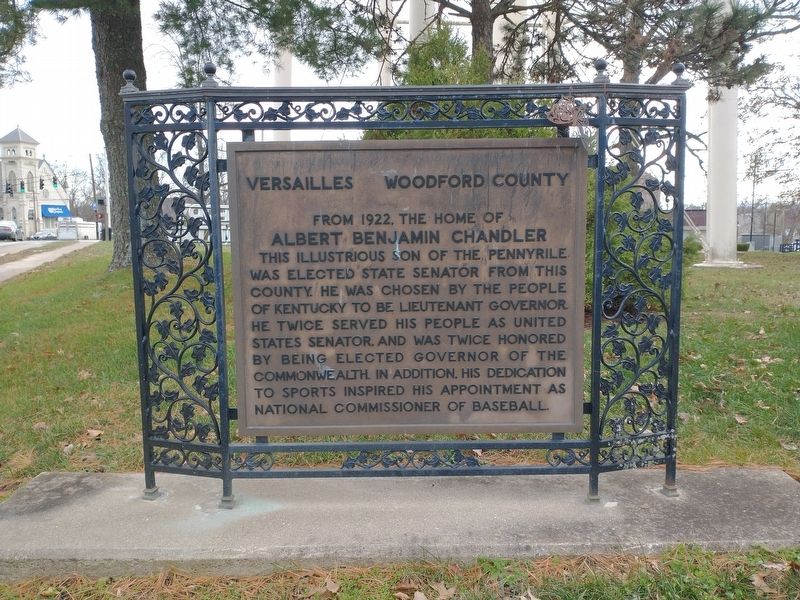 Versailles Woodford County Marker. Click for full size. Versailles Woodford County Marker image. Click for full size.