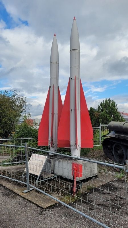 The HAWK Anti-Aircraft Missiles and Marker image. Click for full size.