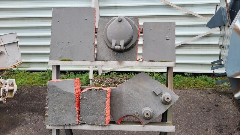 Demilitarization Parts of several static displays image. Click for full size.
