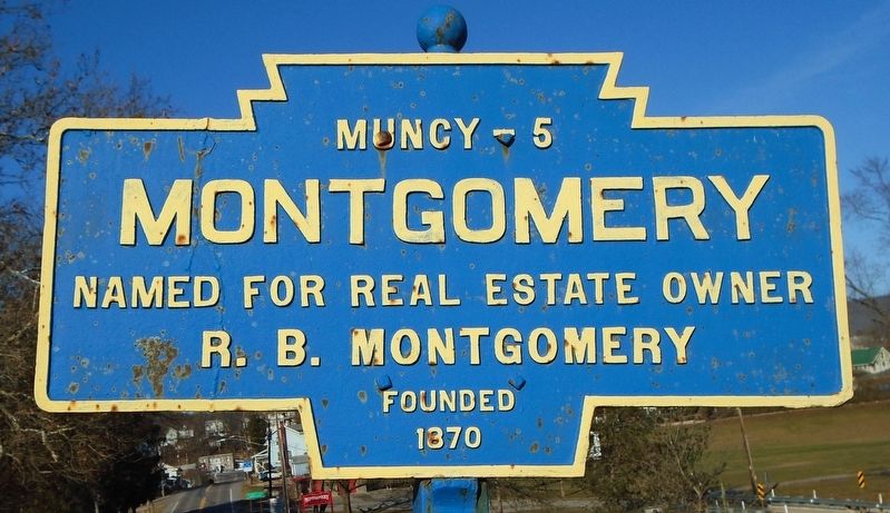 Montgomery Marker. Click for full size. Montgomery Marker image. Click for full size.