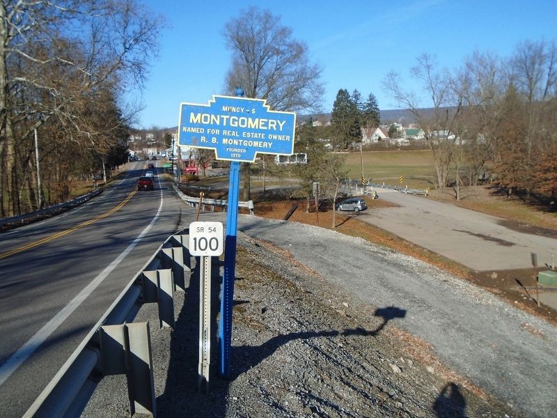 Montgomery Marker. Click for full size. Montgomery Marker image. Click for full size.