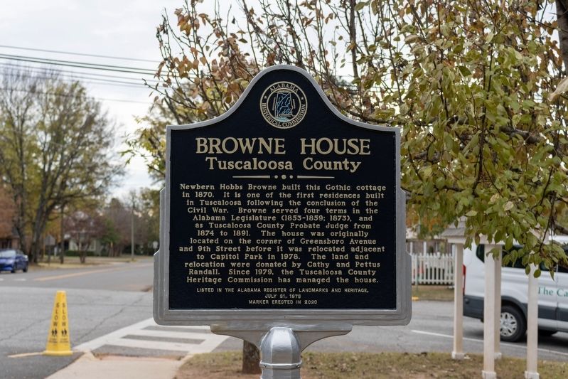 Browne House Marker image. Click for full size.