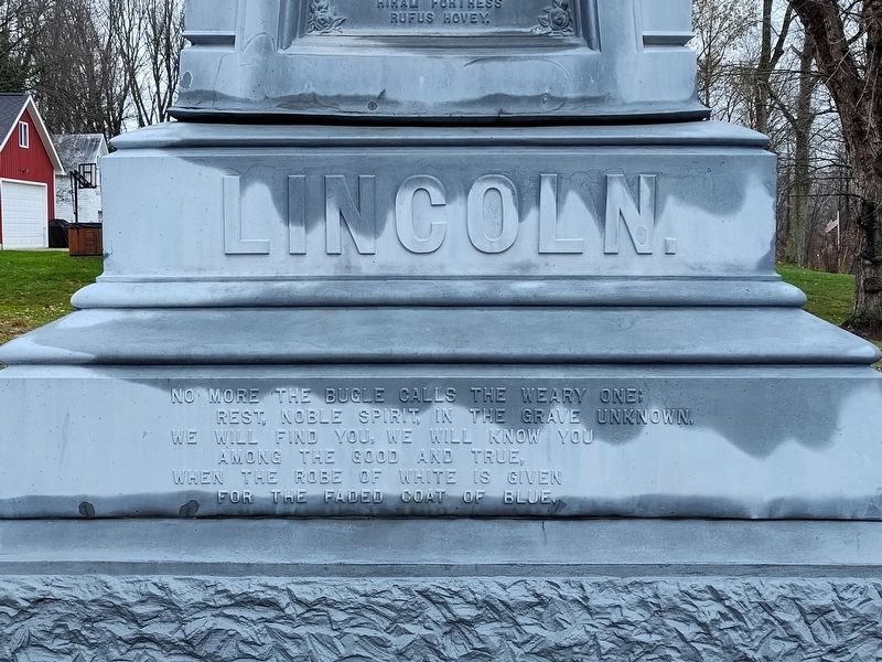 Camden Township Civil War Memorial image. Click for full size.