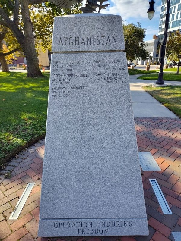 Kent County Fallen Heroes Marker. Click for full size. Kent County Fallen Heroes Marker image. Click for full size.