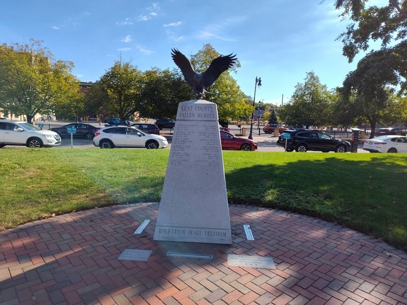Kent County Fallen Heroes Marker. Click for full size. Kent County Fallen Heroes Marker image. Click for full size.