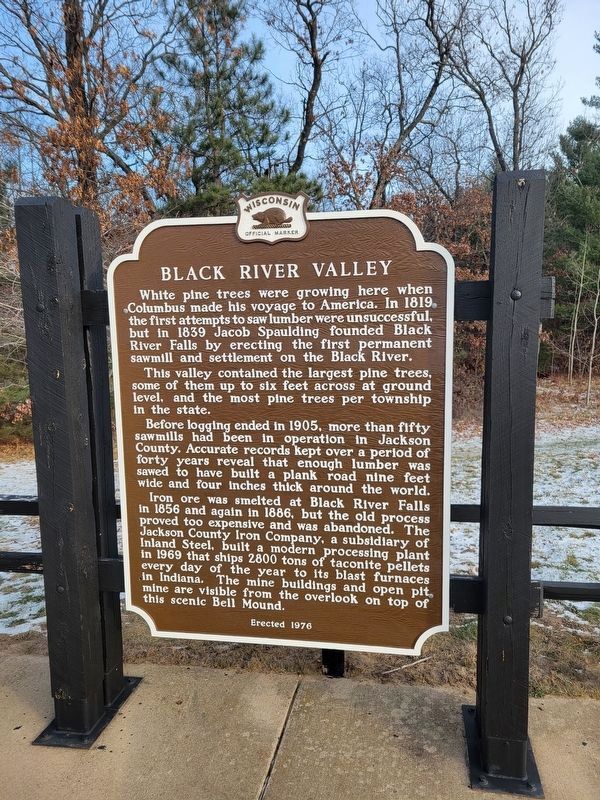 Black River Valley Marker. Click for full size. Black River Valley Marker image. Click for full size.