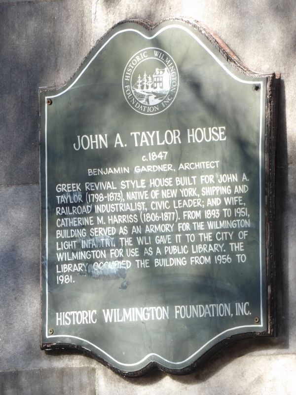 John A. Taylor House Marker. Click for full size. John A. Taylor House Marker image. Click for full size.
