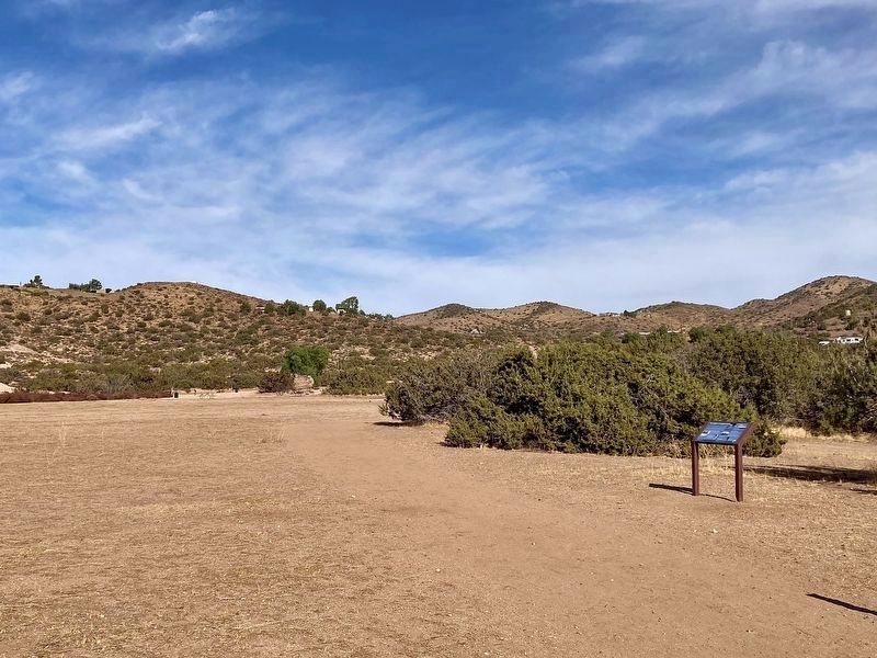 Castle of Vasquez Rocks Marker. Click for full size. Castle of Vasquez Rocks Marker image. Click for full size.