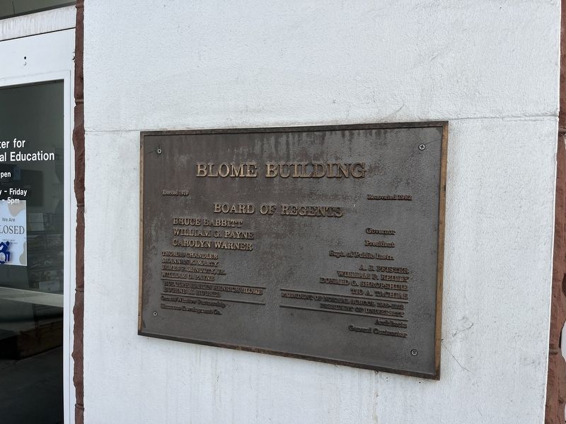 First School Opened in Flagstaff Marker. Click for full size. First School Opened in Flagstaff Marker image. Click for full size.