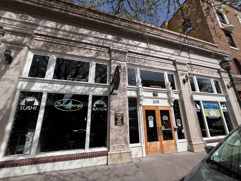 Flagstaff's Third Post Office Marker. Click for full size. Flagstaff's Third Post Office Marker image. Click for full size.