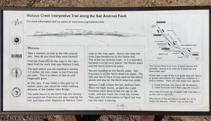 Interpretive Sign at Trailhead image. Click for full size.