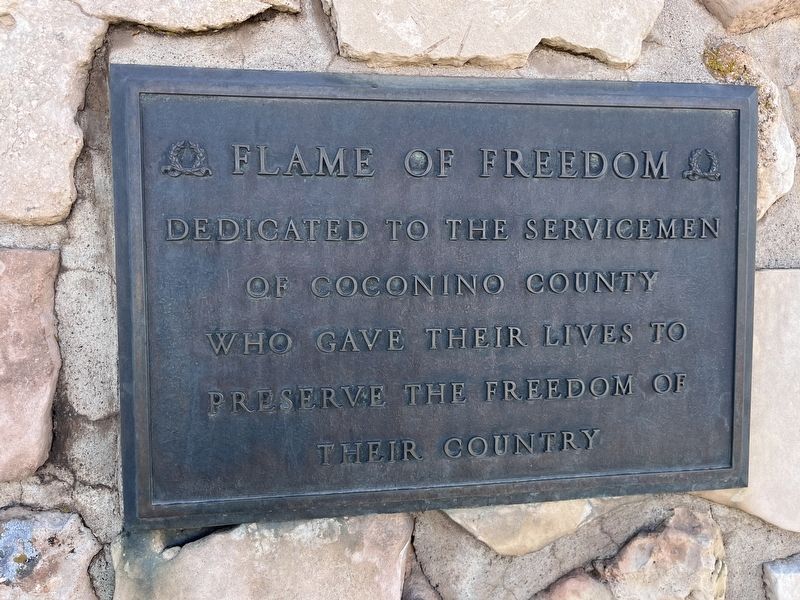 Flame of Freedom Marker image. Click for full size.