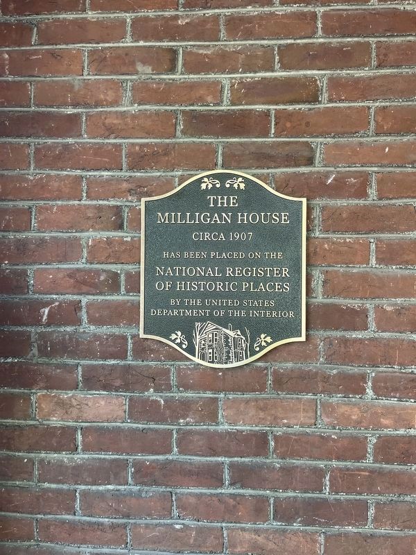The Milligan House Marker image. Click for full size.