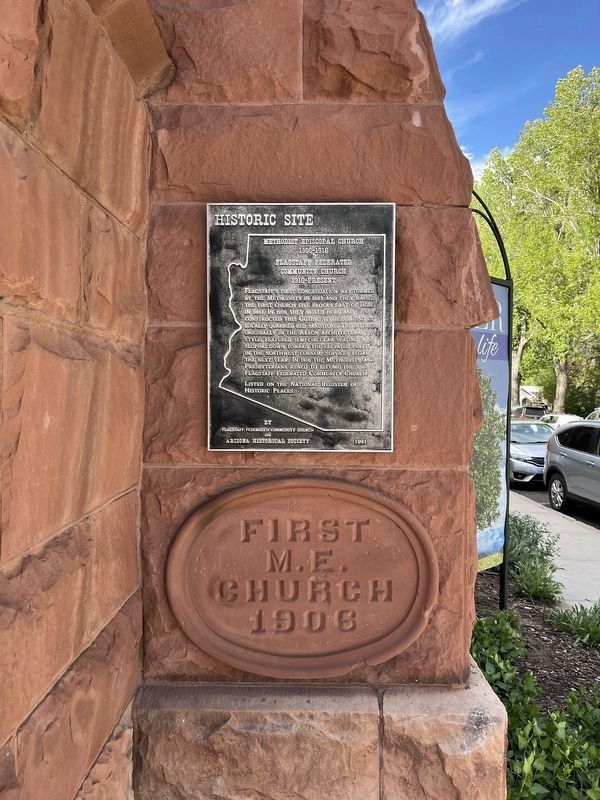 Methodist Episcopal Church Marker image. Click for full size.