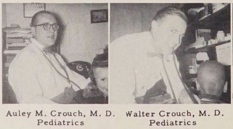 Drs. Auley Crouch and Walter Crouch image. Click for full size.