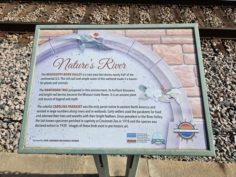 Natures River Marker. Click for full size. Natures River Marker image. Click for full size.