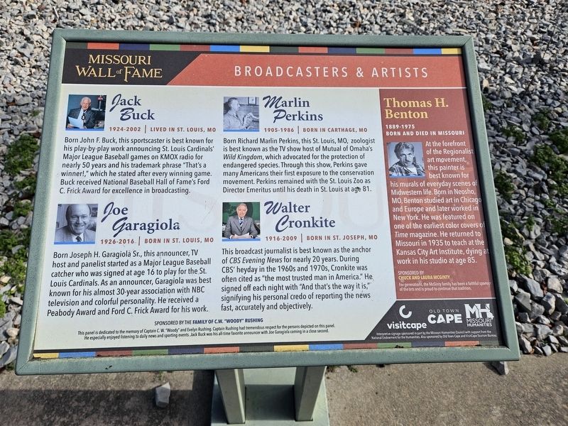 Broadcasters and Artists Marker image. Click for full size.