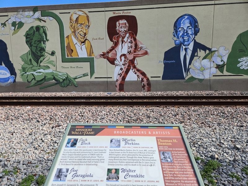 Broadcasters and Artists Marker image. Click for full size.