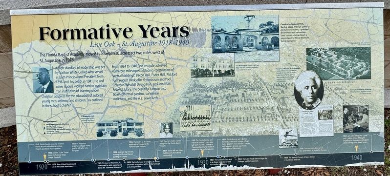 Formative Years Marker image. Click for full size.