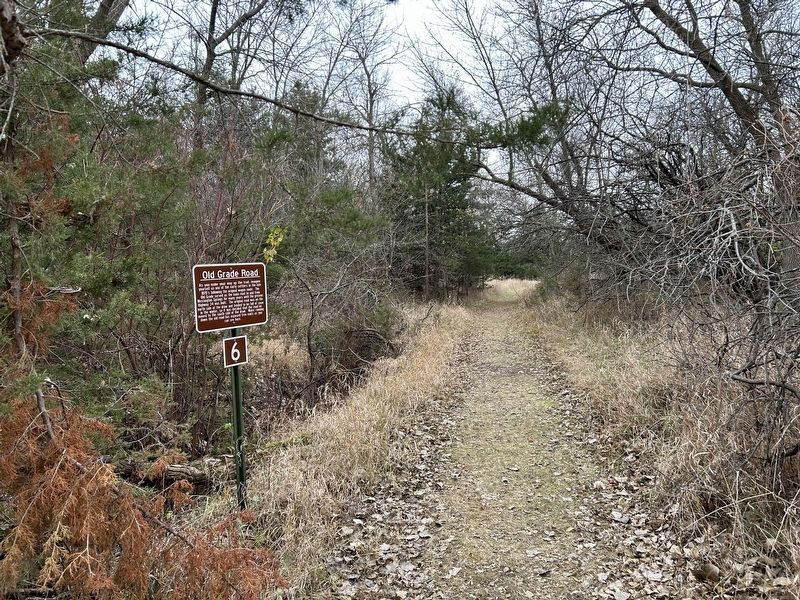 Old Grade Road Marker image. Click for full size.