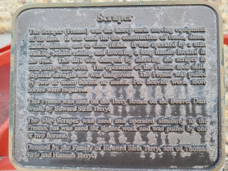 Scraper Marker. Click for full size. Scraper Marker image. Click for full size.