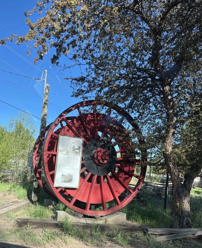 Logging Wheels Marker image. Click for full size.