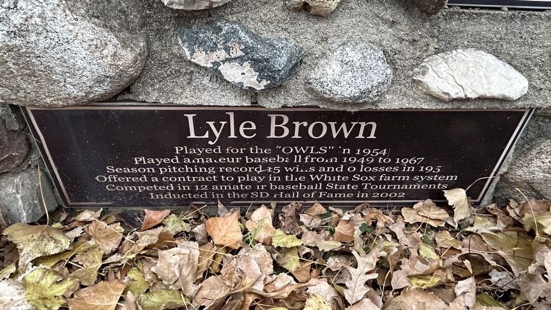 Lyle Brown Marker image. Click for full size.