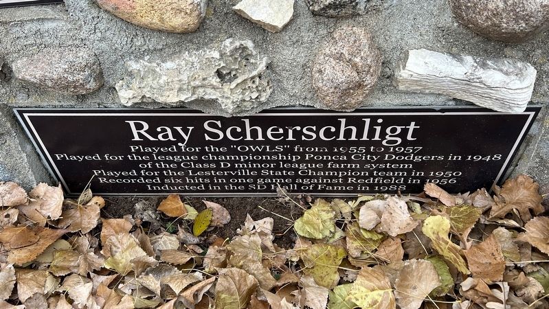 Ray Scherschligt Marker image. Click for full size.