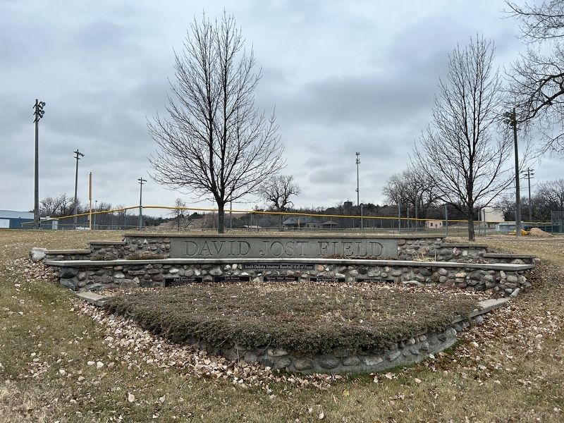 South Dakota Amateur Baseball Hall of Fame Markers image. Click for full size.