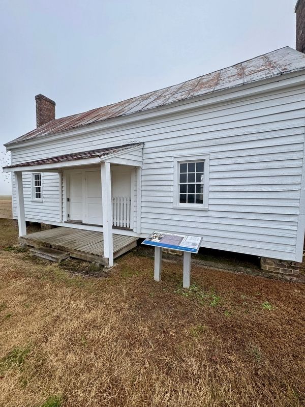 The Slave & Tenant House Marker. Click for full size. The Slave & Tenant House Marker image. Click for full size.