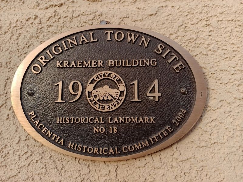 Kraemer Building Marker image. Click for full size.