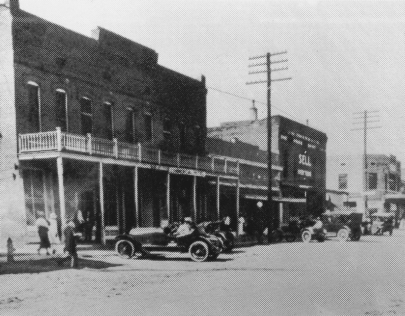 Marker detail: 1251 Main Street, circa 1920. Click for full size. Marker detail: 1251 Main Street, circa 1920 image. Click for full size.