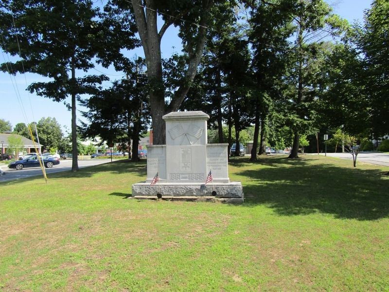 Norway Civil War Memorial image. Click for full size.