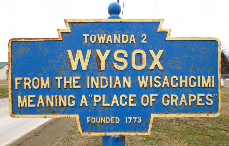 Wysox Marker image. Click for full size.