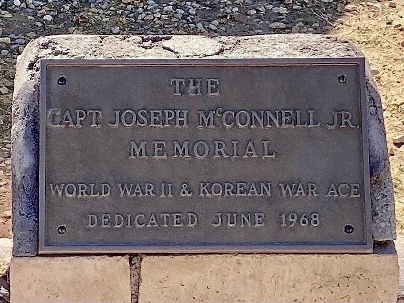 Memorial Plaque - Dedicated 1968 image. Click for full size.