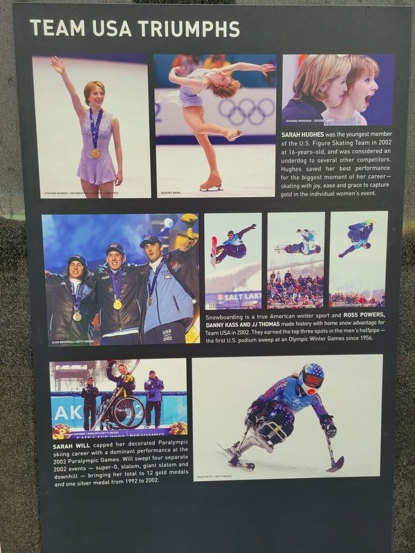 Team USA Triumphs Marker image. Click for full size.