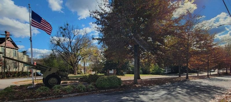 World War I Memorial Trees. Click for full size. World War I Memorial Trees image. Click for full size.