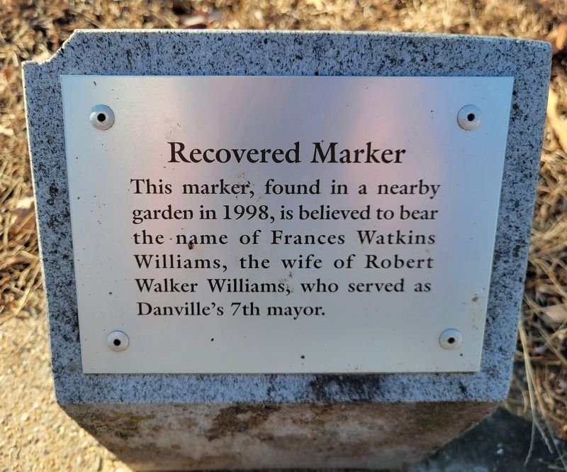 Recovered Marker Marker image. Click for full size.