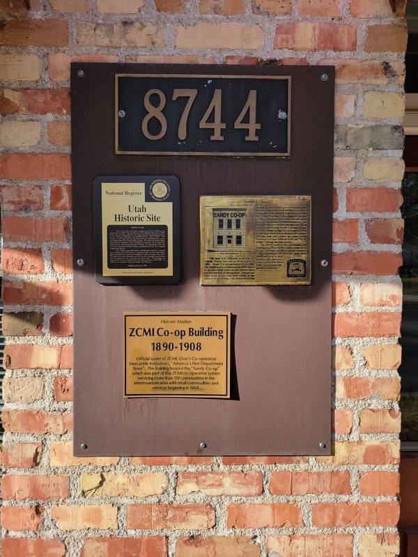 Sandy Co-op Marker image. Click for full size.