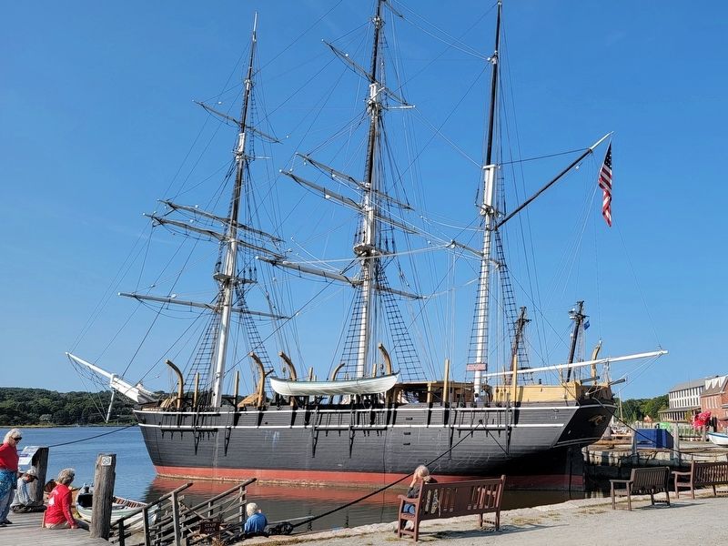 The Whaling Ship Charles W. Morgan image. Click for full size.